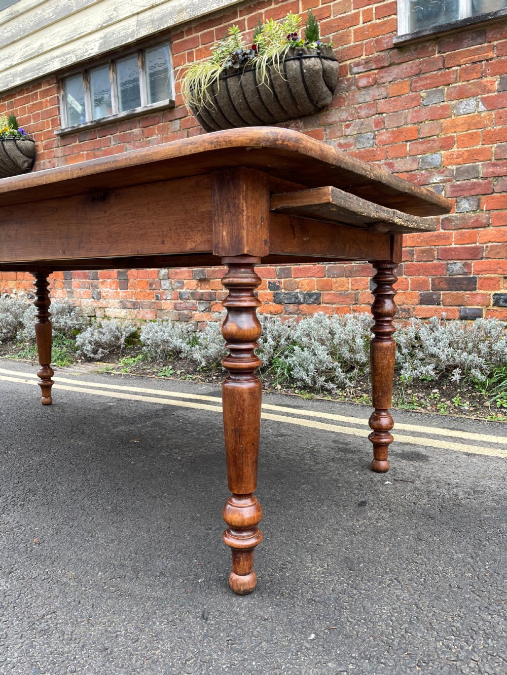 French cherrywood table  View II