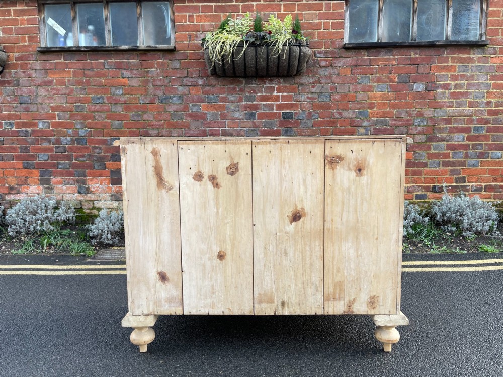 Early Victorian pine sideboard  View V