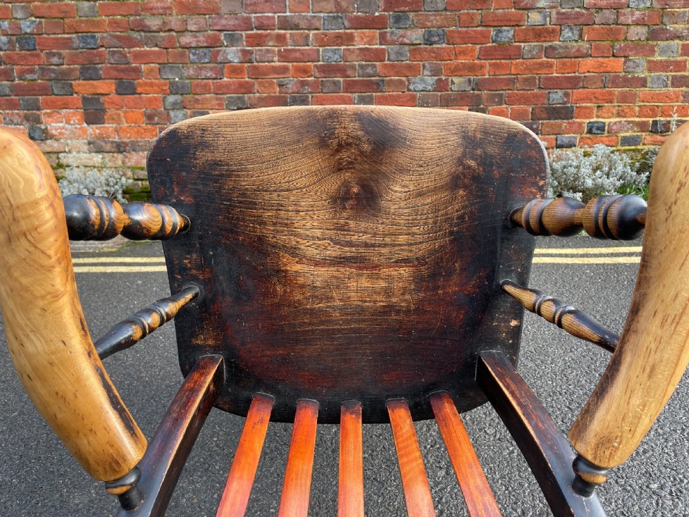 Victorian slatback armchair  View III