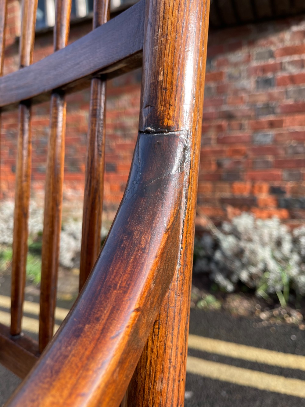 Nineteenth century rocking chair  View VI