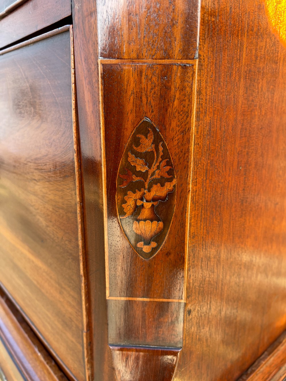 Georgian Mahogany chest on chest View XI