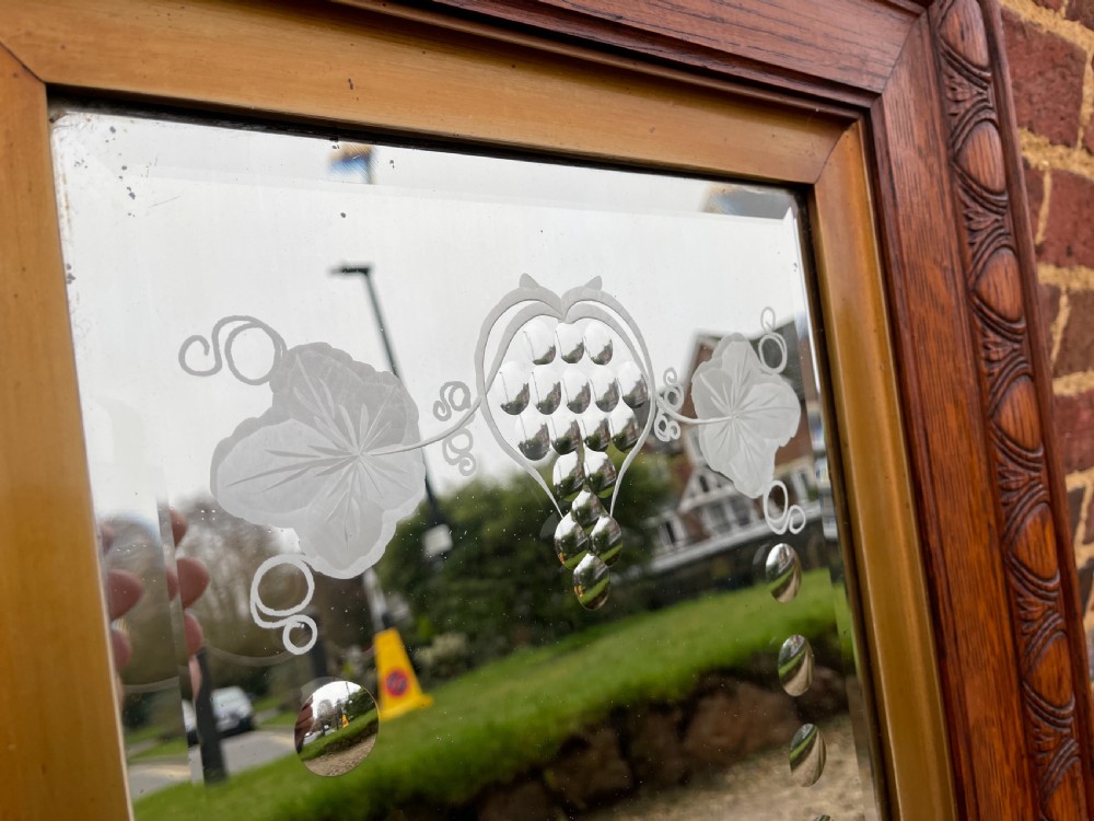 Pair of Victorian gypsy mirrors  View IV