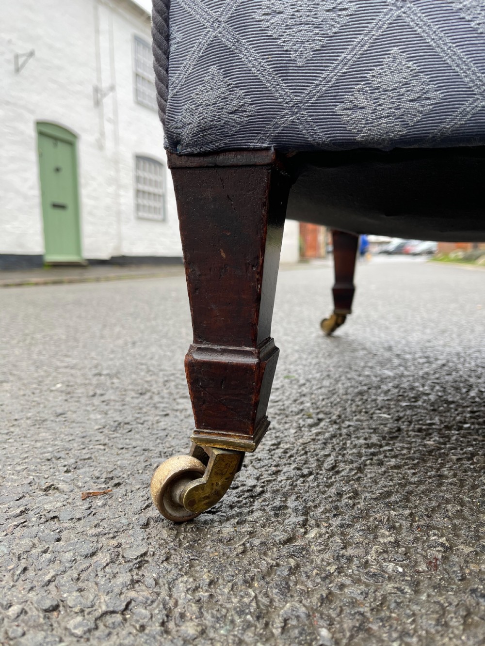 Edwardian tub armchair  View V