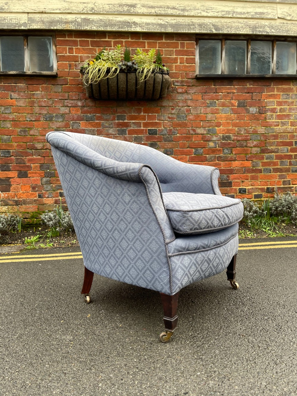 Edwardian tub armchair  View VI