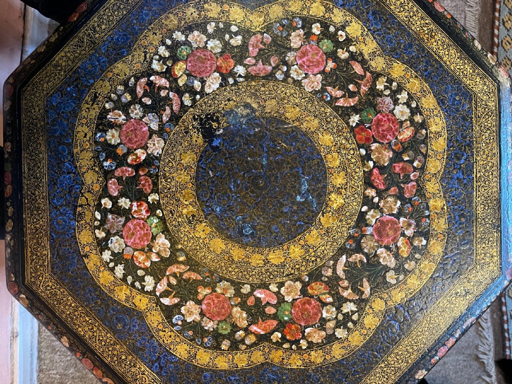 Kashmiri painted table  View IV