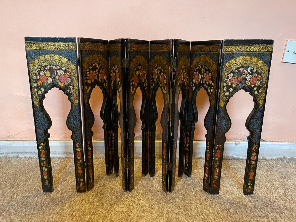 Kashmiri painted table  View VIII