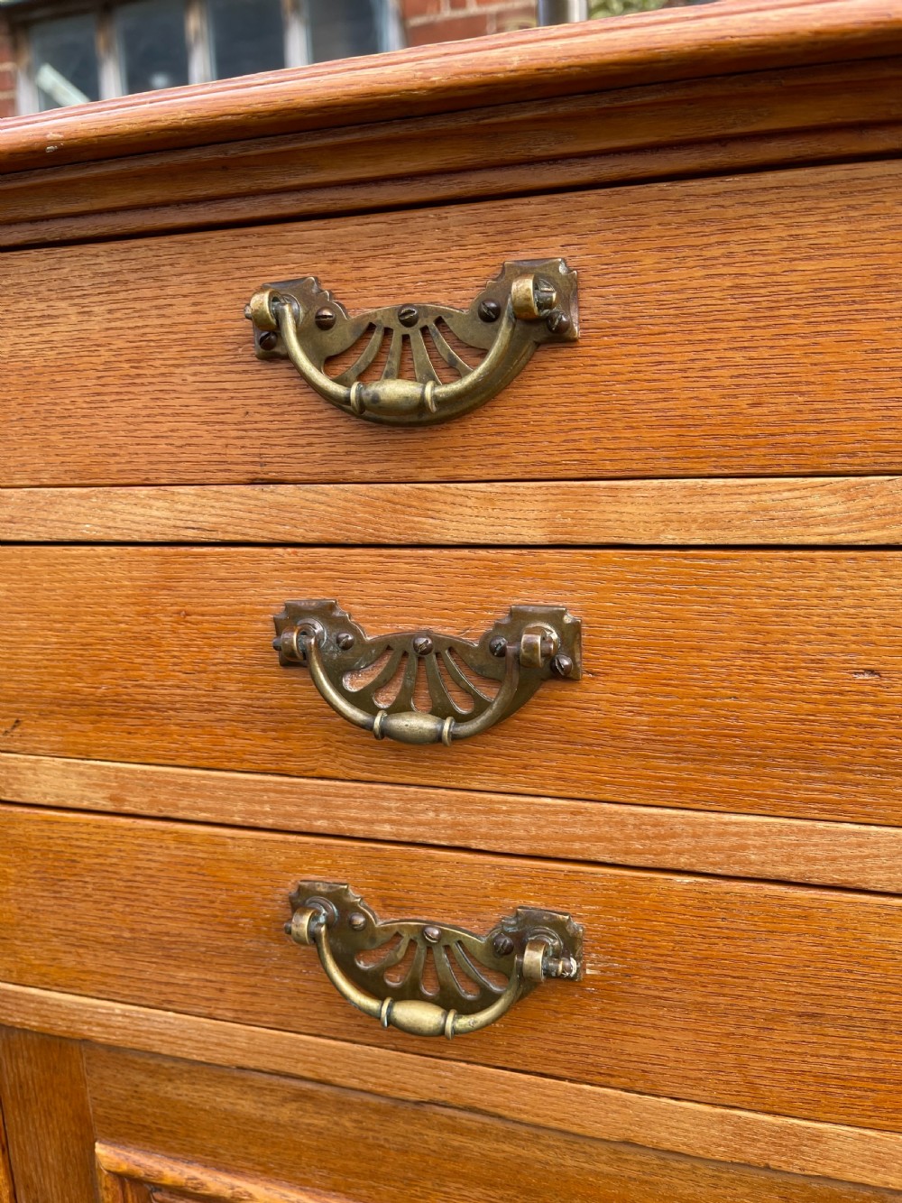 Victorian ash shaving stand  View II