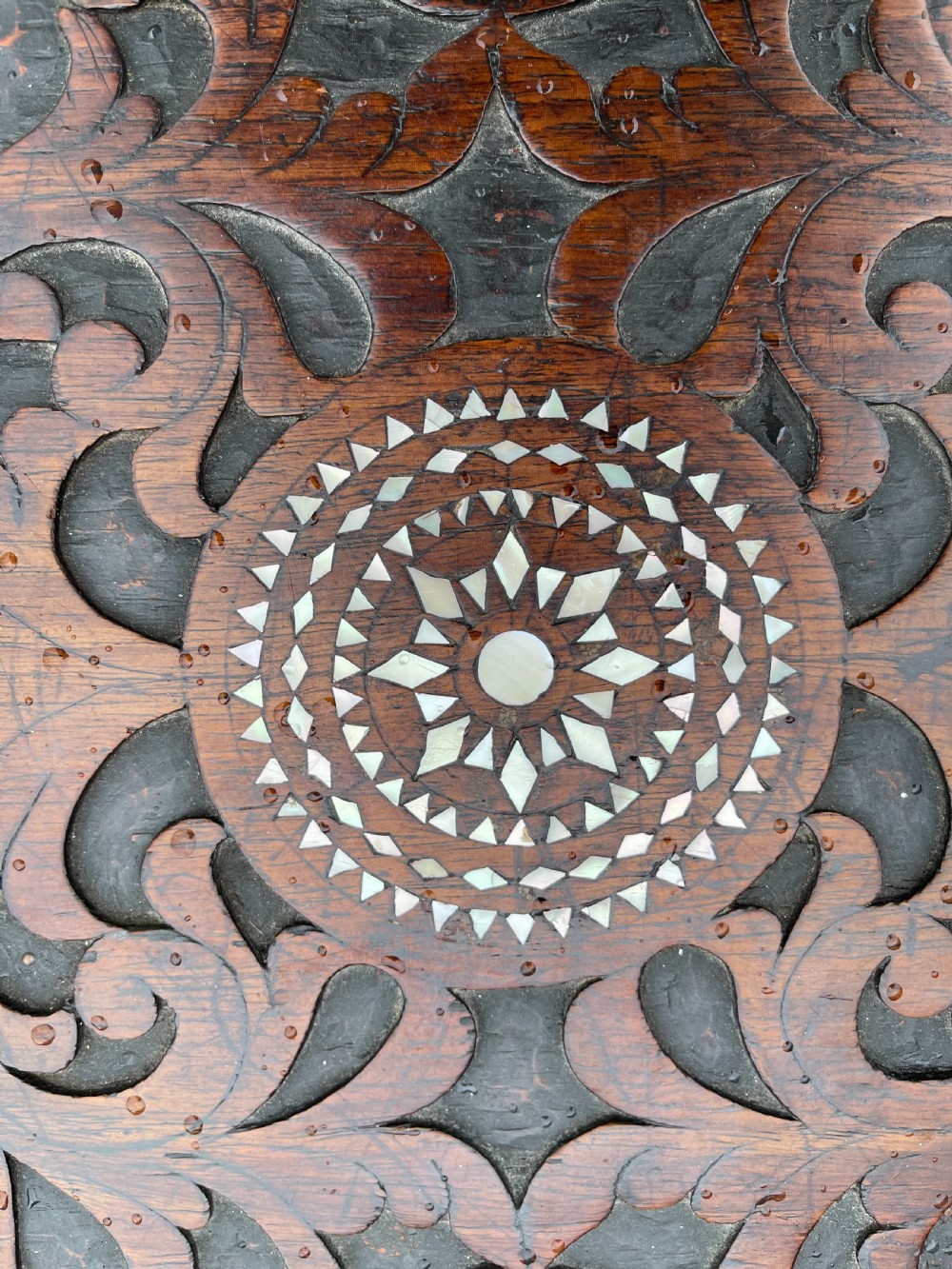 Syrian inlaid trunk View X