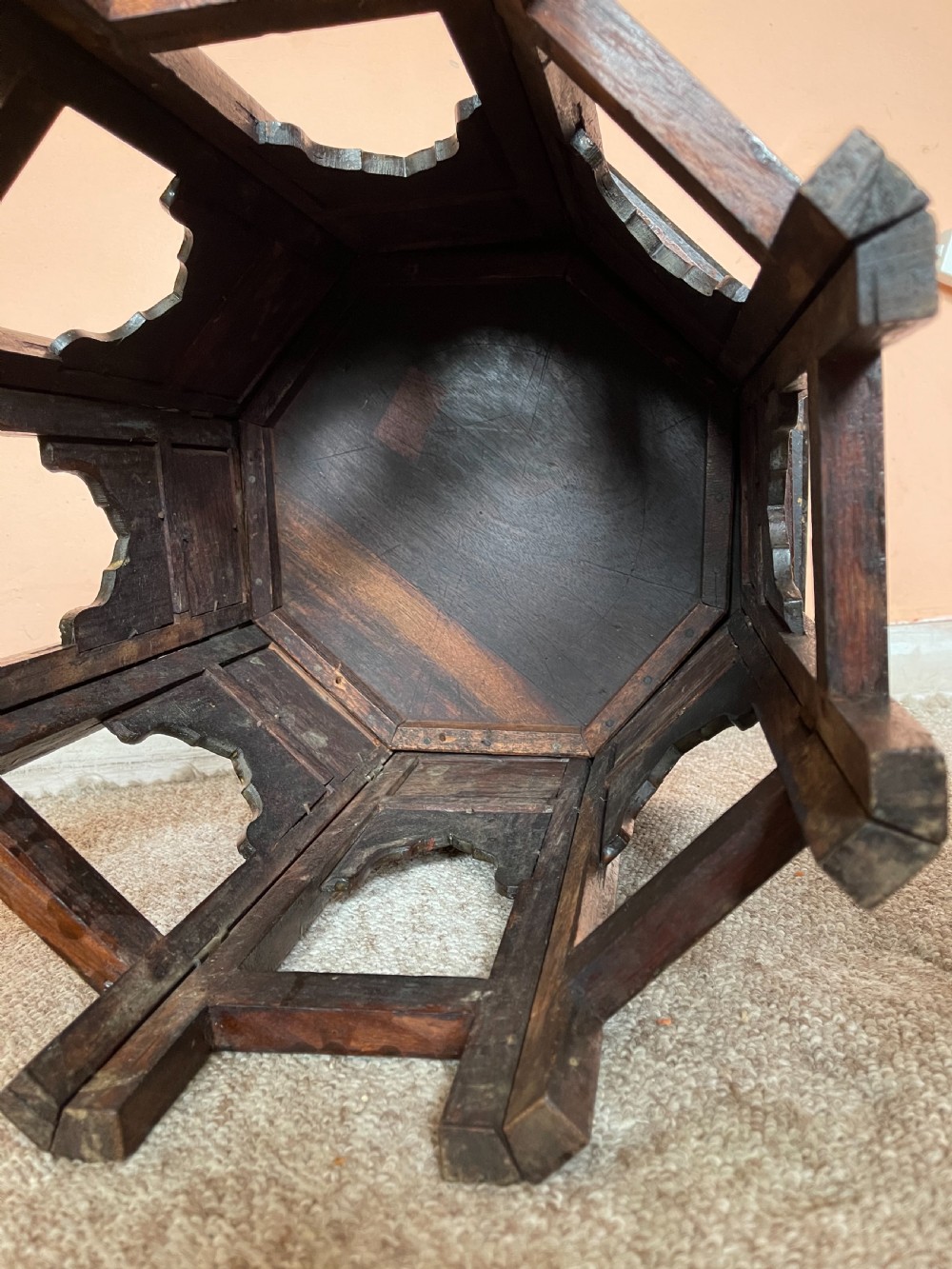 Small inlaid Hoshiarpur table  View VI