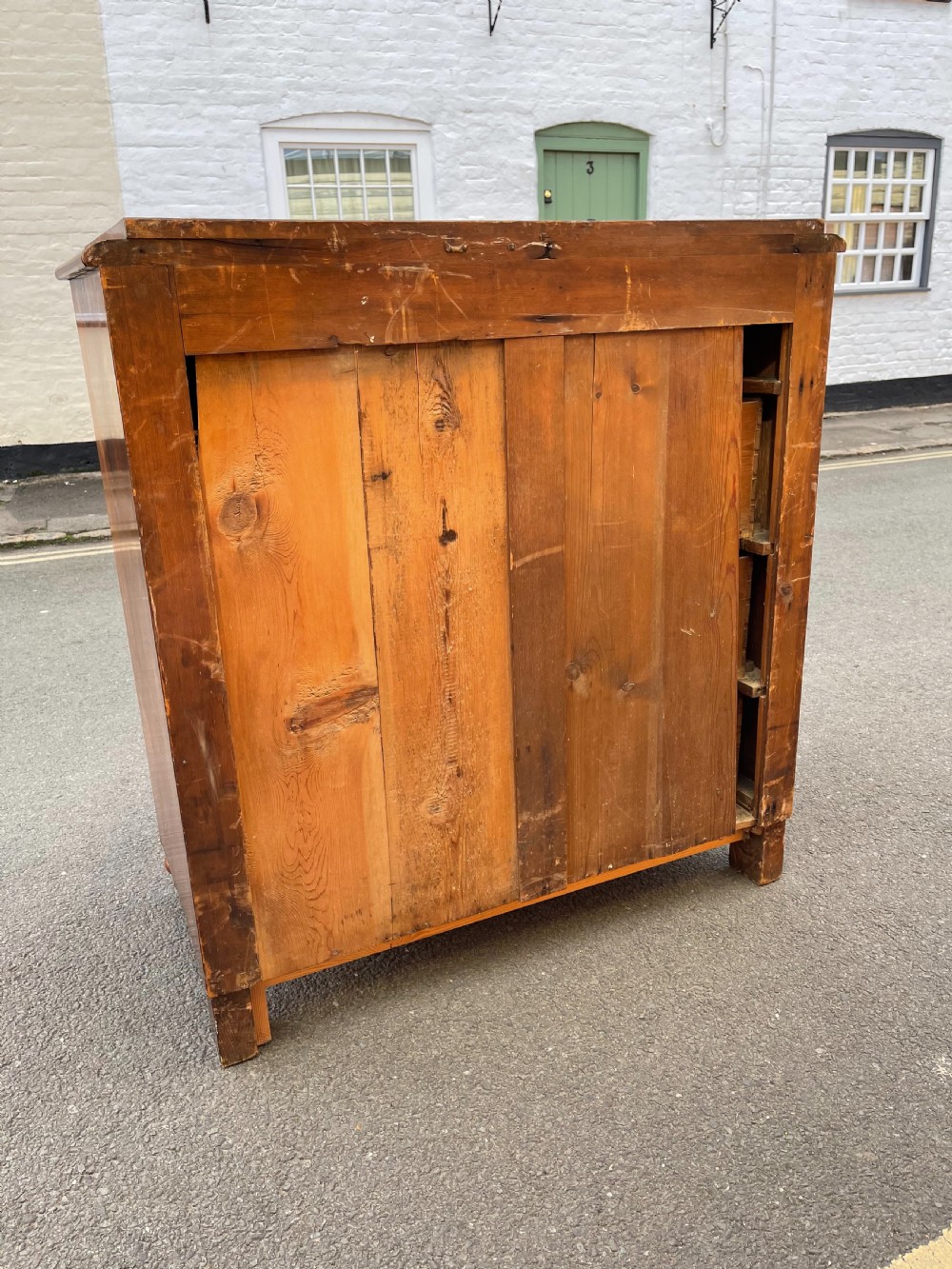Continental Mahogany chest  View V