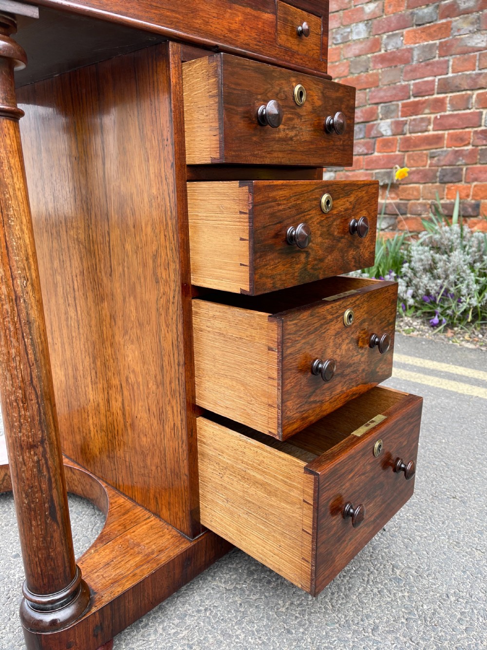 William IV rosewood davenport  View VII