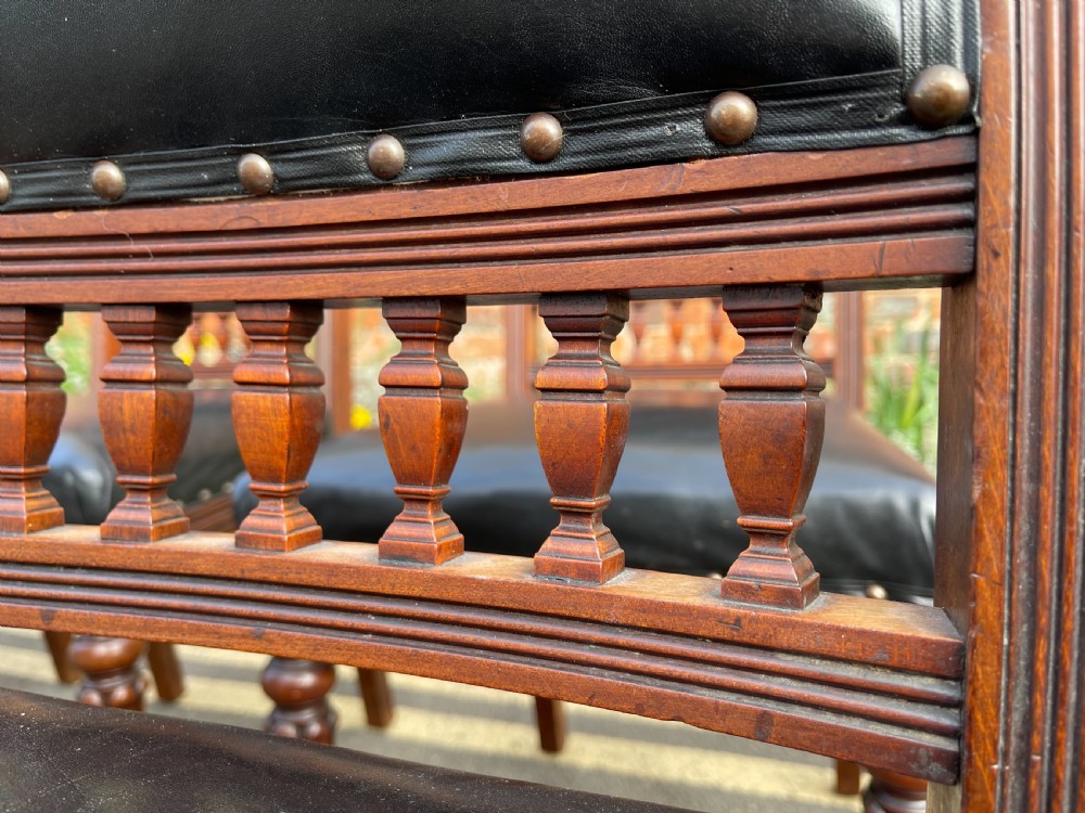 Set of eight Victorian chairs  View IV