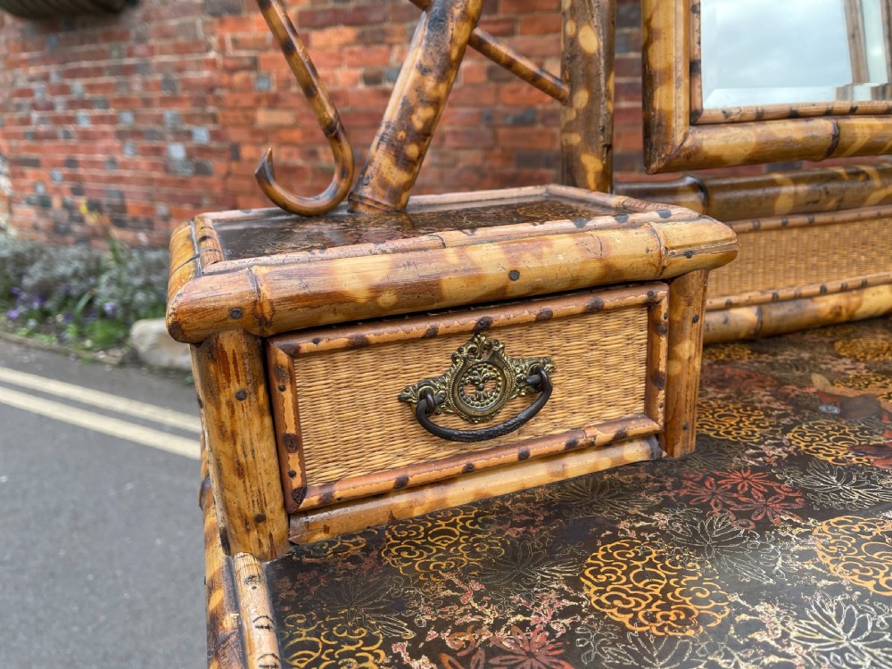 Victorian bamboo bedroom pair View IV