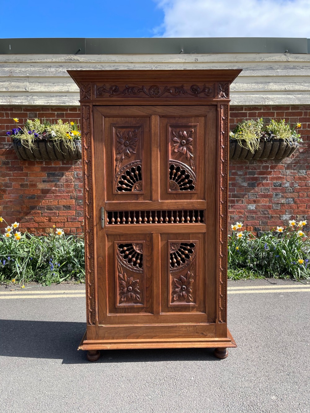French chestnut cupboard 