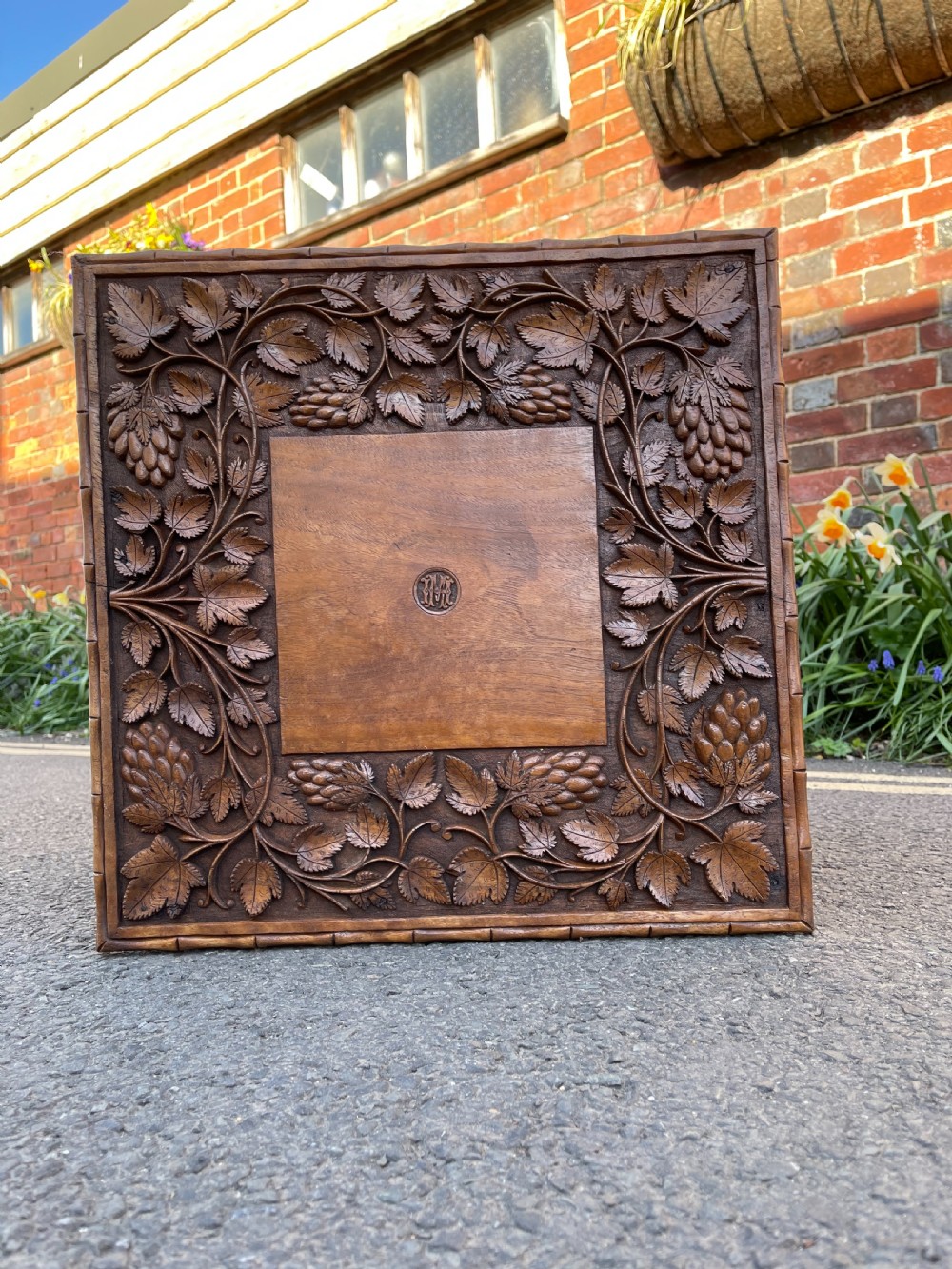 Kashmiri revolving bookcase  View II