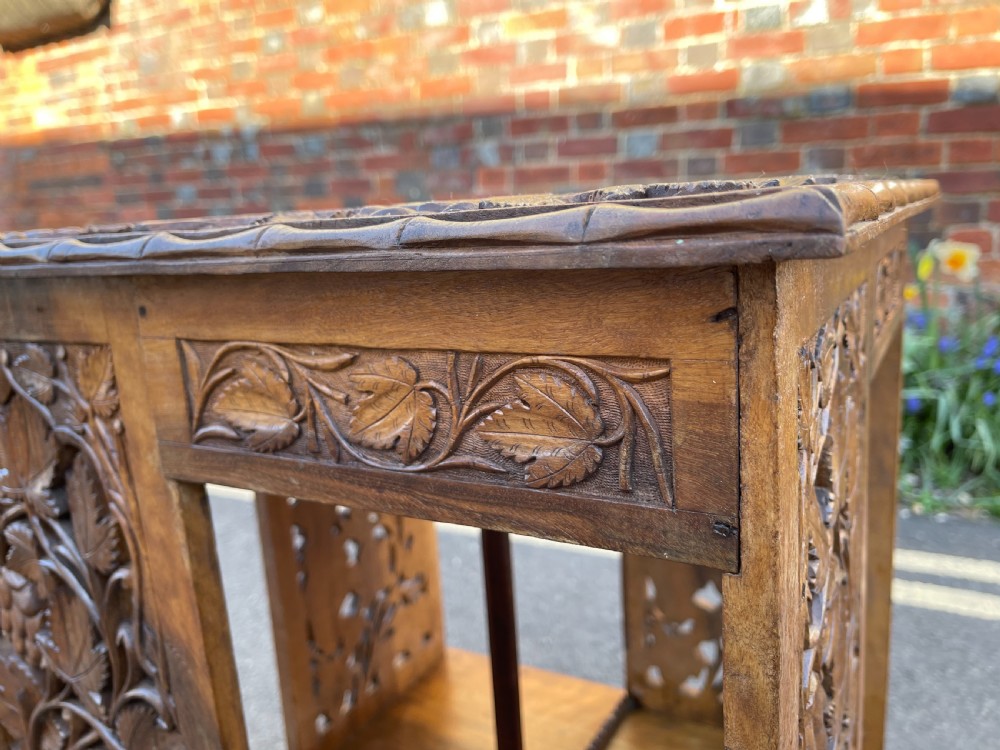 Kashmiri revolving bookcase  View IV