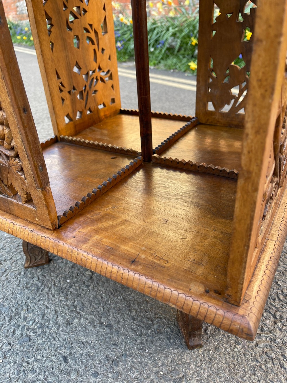 Kashmiri revolving bookcase  View VII