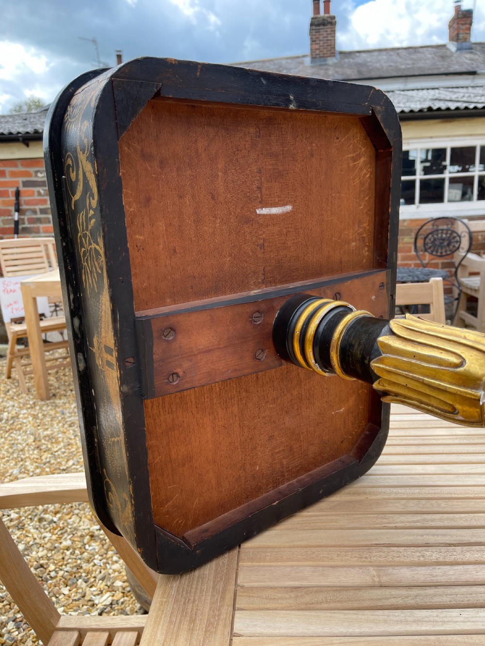 Regency chinoiserie work table  View VII