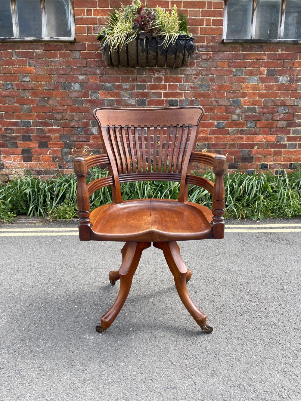Nineteenth century Godwin desk chair 