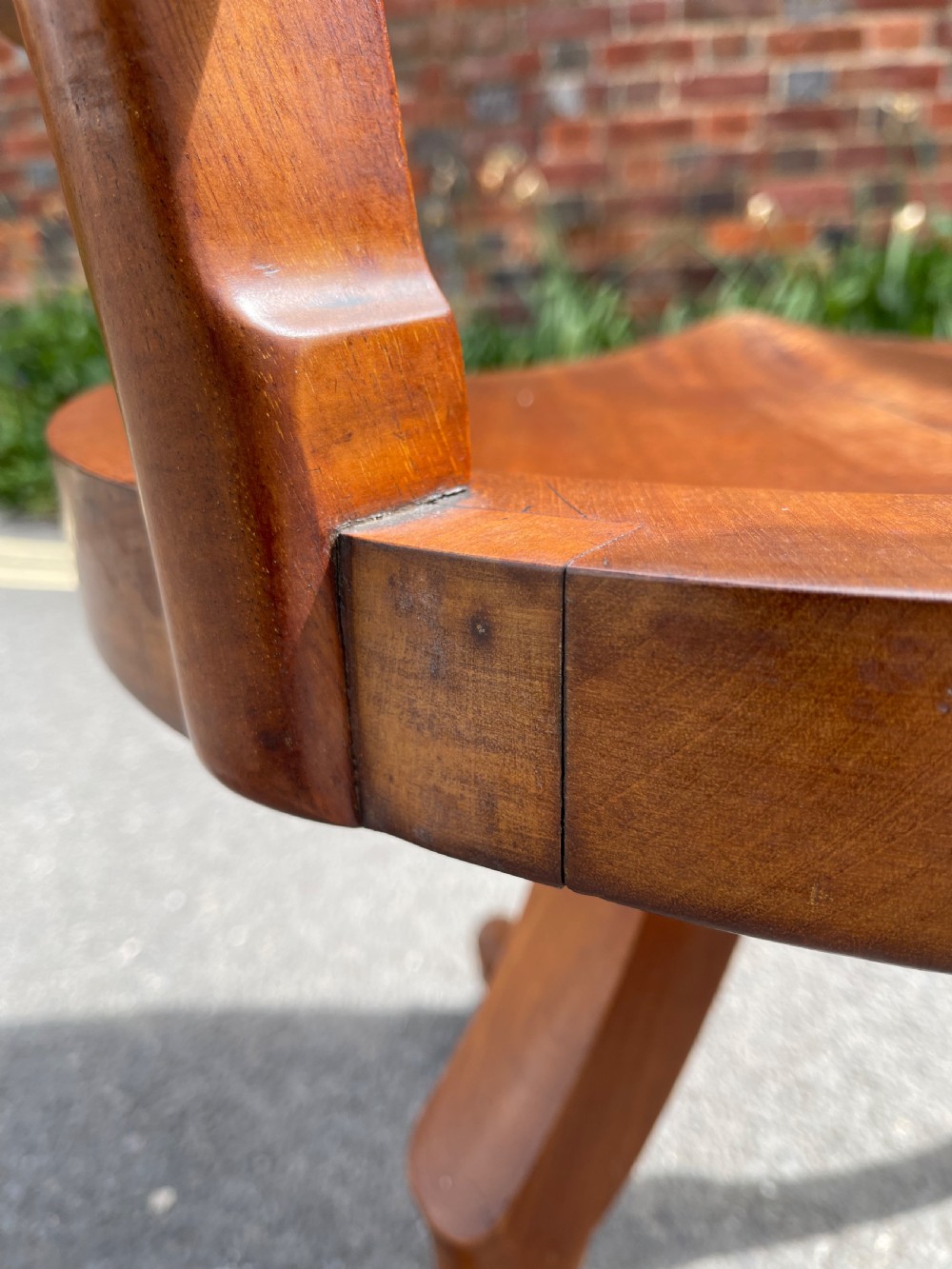 Nineteenth century Godwin desk chair  View II