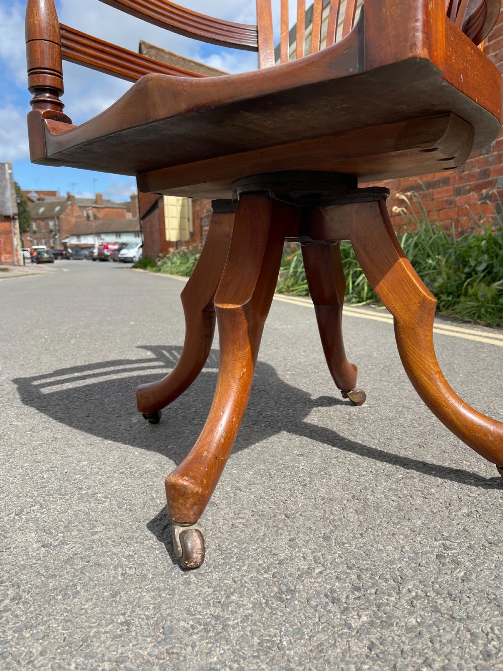 Nineteenth century Godwin desk chair  View V