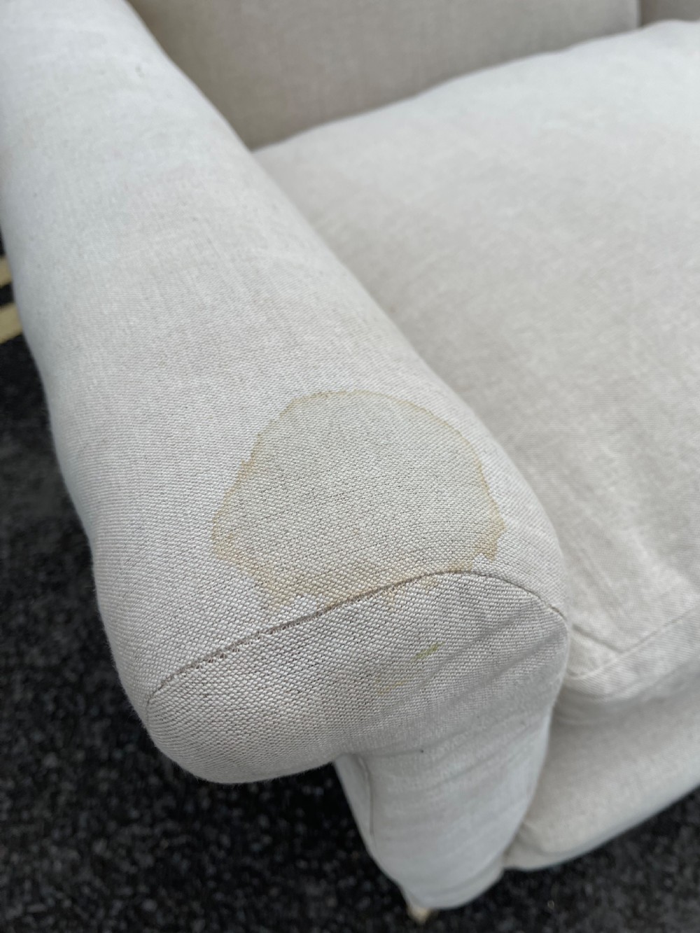 Small drop arm sofa.  View IV