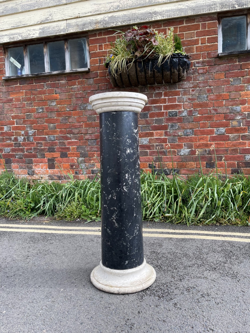 Nineteenth century scagliola column 