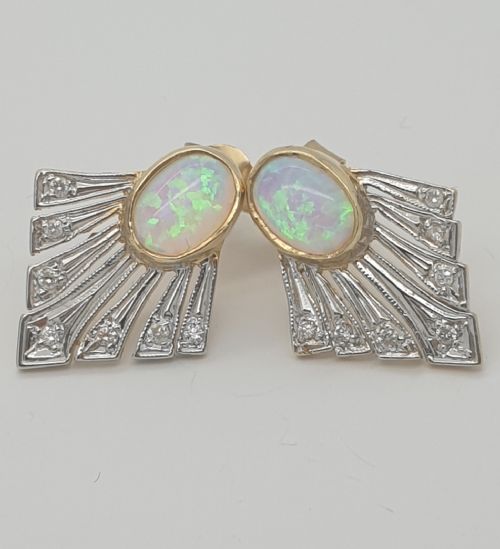 Opal Earrings