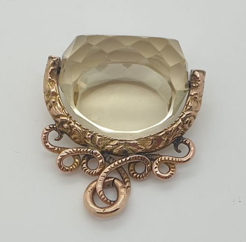 Citrine Fob