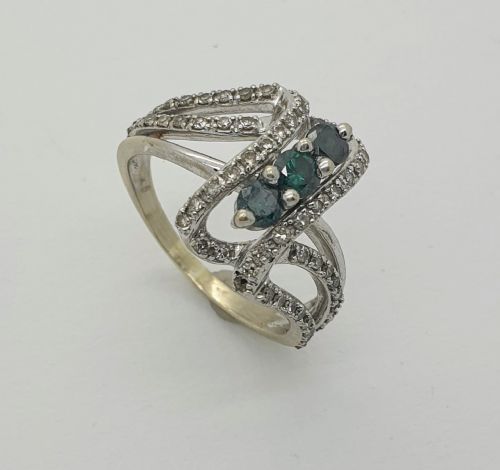 Alexandrite Diamond Twist
