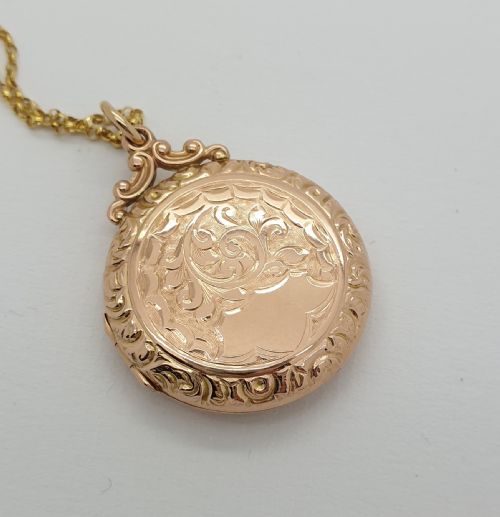 9ct Rose Gold Locket