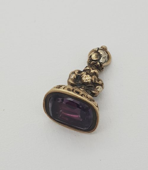 Amethyst Fob