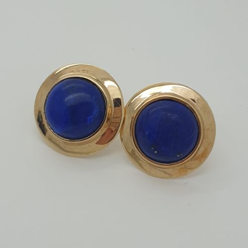 18ct Lapis Earrings