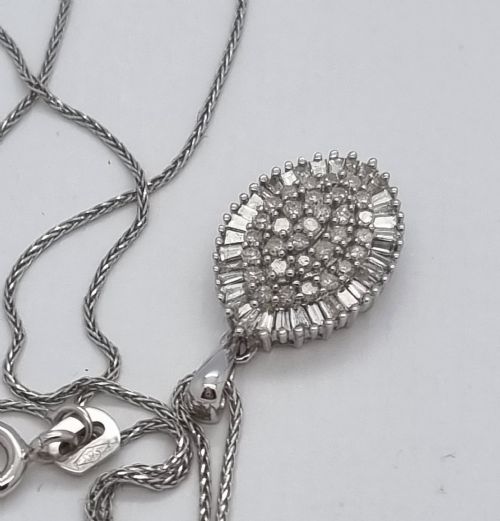 Diamond Cluster Pendant