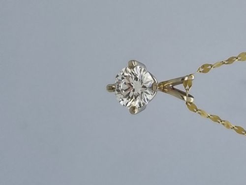 14CT YG DIAMOND PENDANT - ADDITIONAL PHOTO 15
