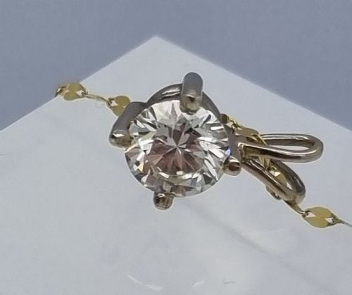 14CT YG DIAMOND PENDANT - ADDITIONAL PHOTO 18