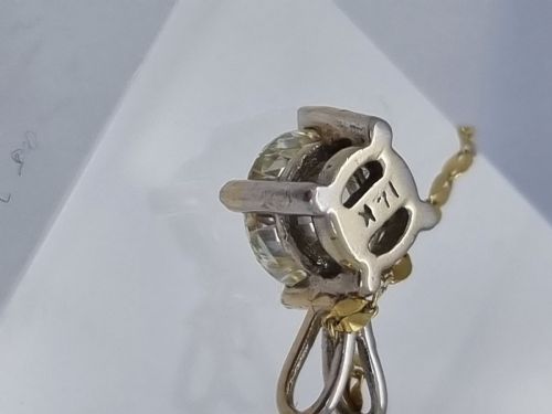 14CT YG DIAMOND PENDANT - ADDITIONAL PHOTO 19