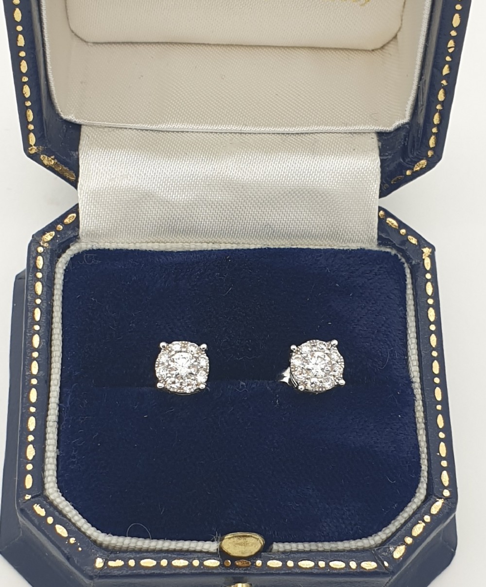 Diamond earrings