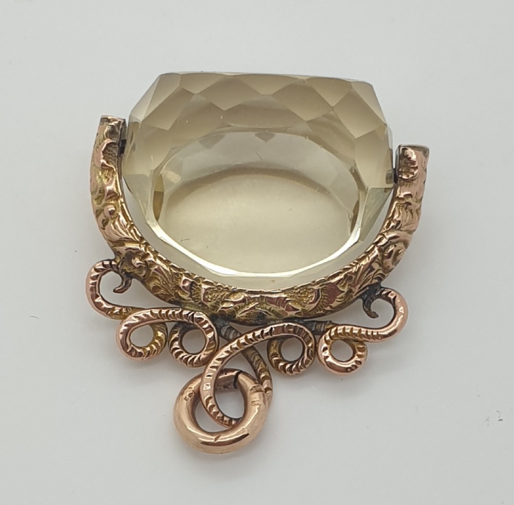 Citrine fob