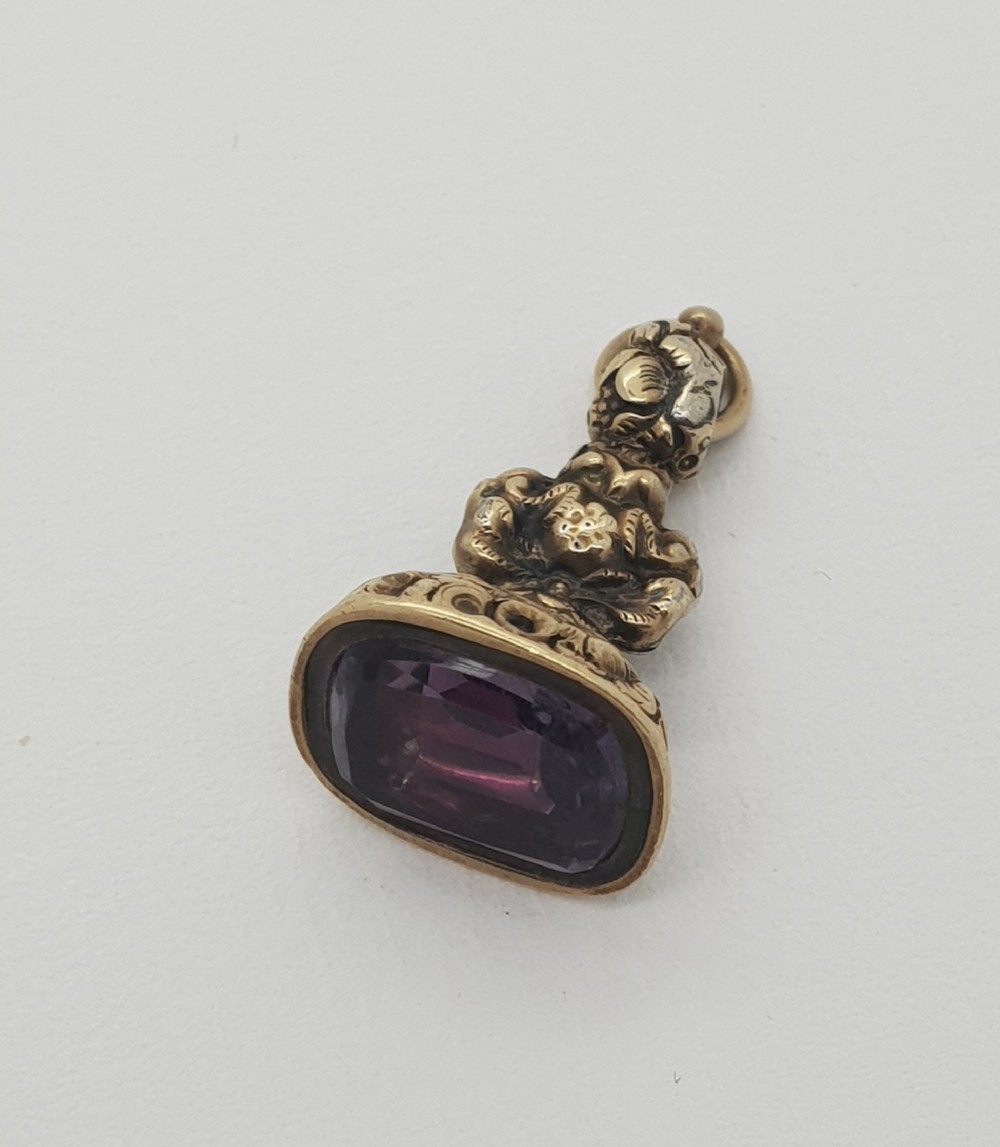 Amethyst Fob