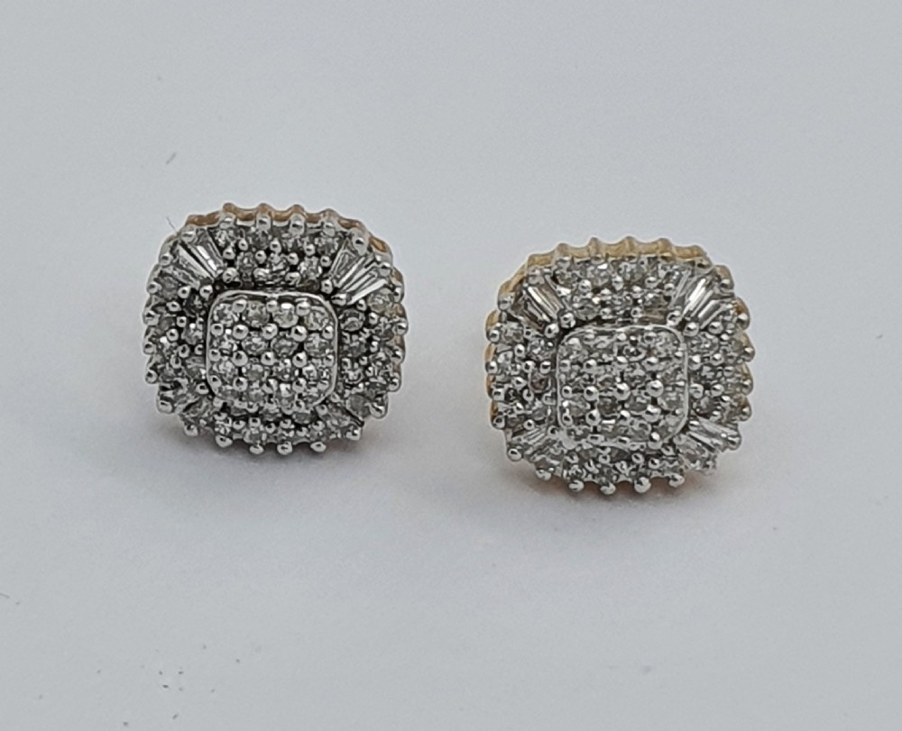 Diamond Earrings  View V