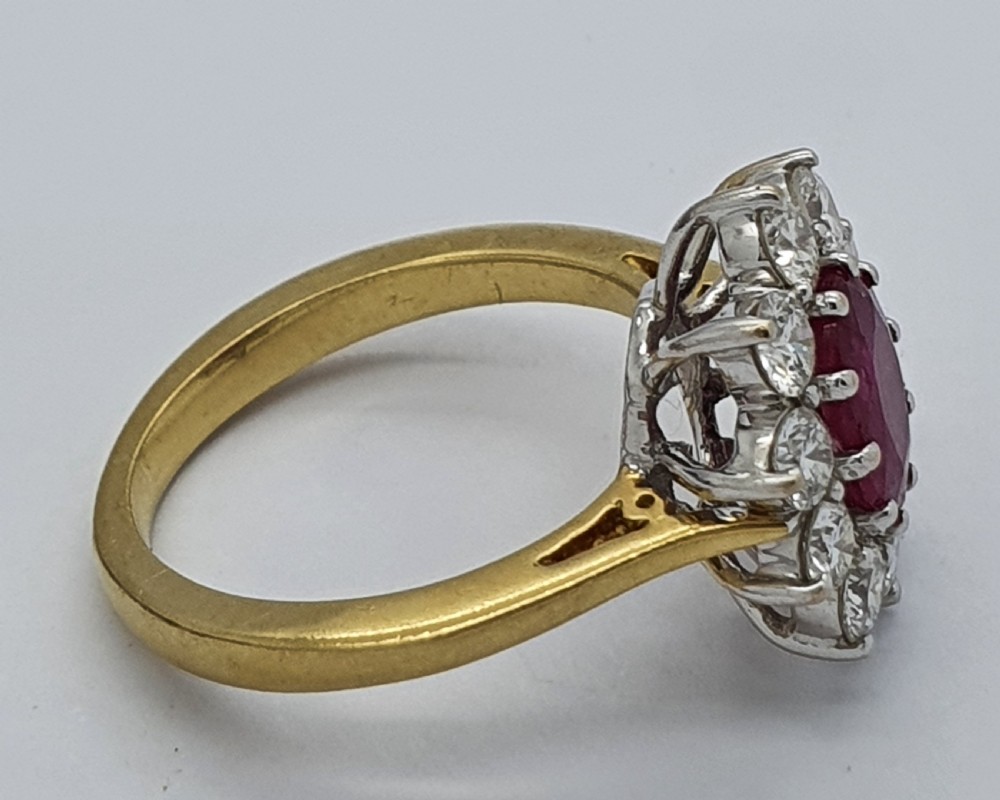 Ruby Diamond Cluster View II