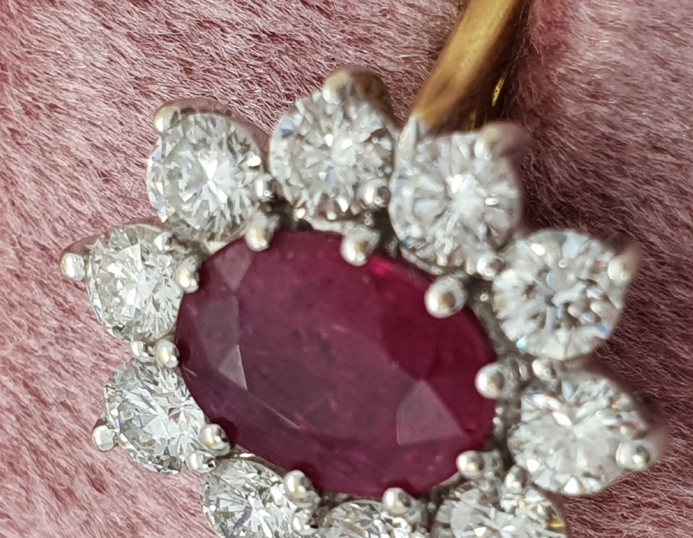 Ruby Diamond Cluster View VI