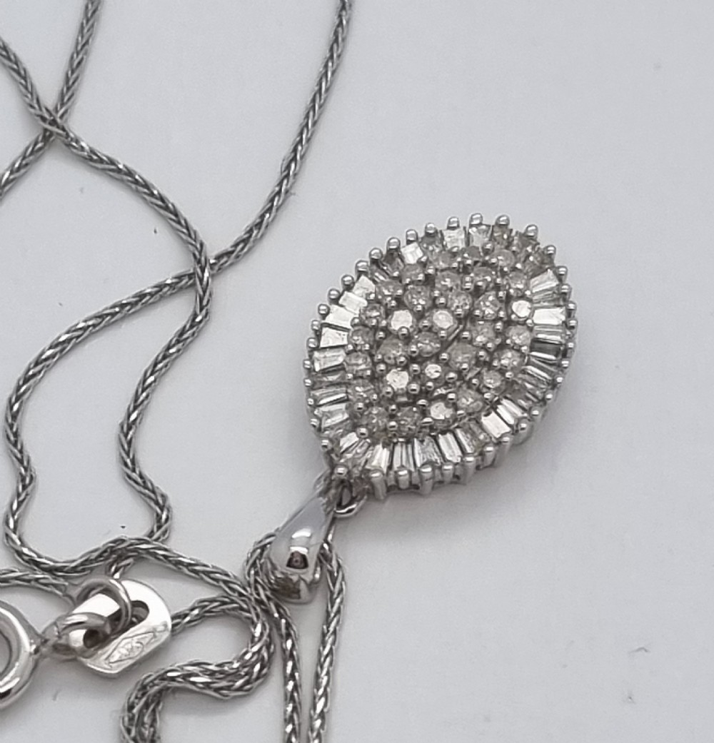 Diamond Cluster Pendant