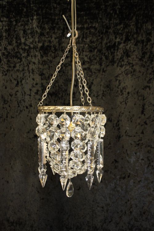 Early 20th Century Lustre Chandelier