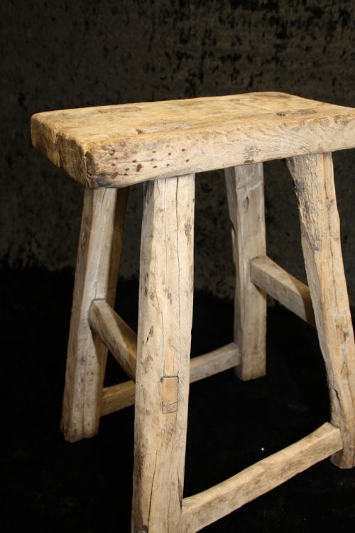 Late 19th Century Rustic Stool