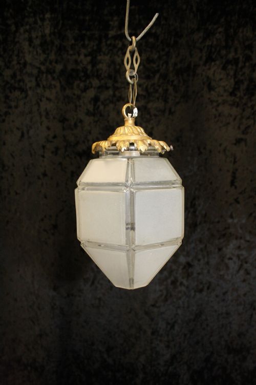 Small Hexagon French Empire Lantern C1930.