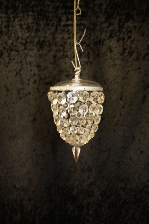 Early 20th Century Bag Chandelier