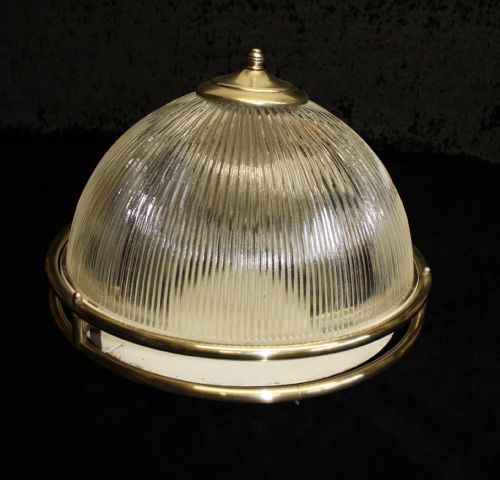 Domed Glass Ceiling Light