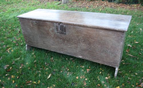 Very Rare Oak Tudor Coffer C1550